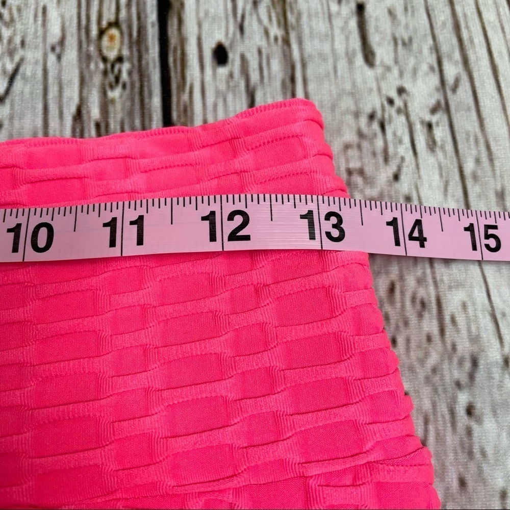 Pink Scrunch Leggings One Size / Medium Textured Booty Butt‎ Lift Compression - Picture 8 of 11